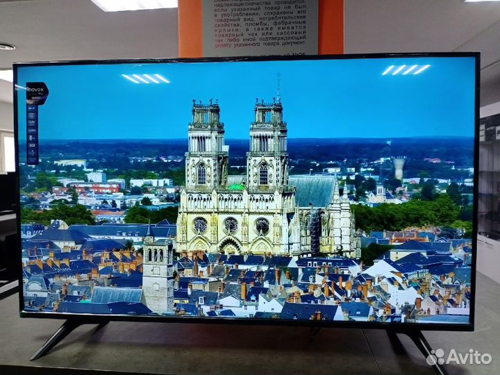 Телевизор Novex 50(130) /Smart TV/Wi-Fi/4k