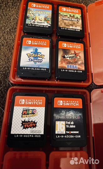 Игры картриджи Nintendo Switch