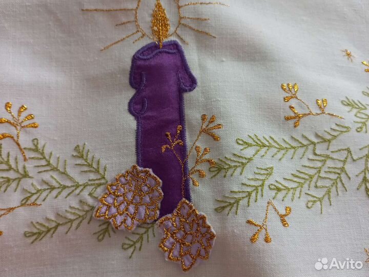 Скатерть круглая хб