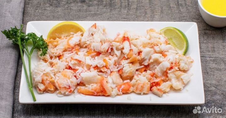 Мясо краба салатное