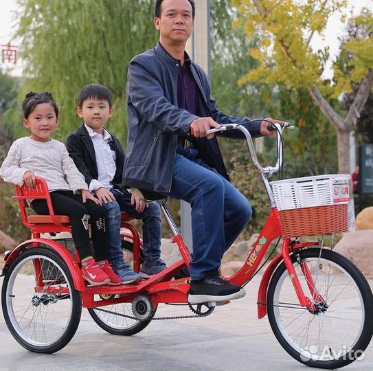 Трехколесный велосипед взрослый новый