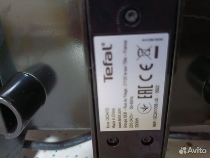 Электрогриль tefal