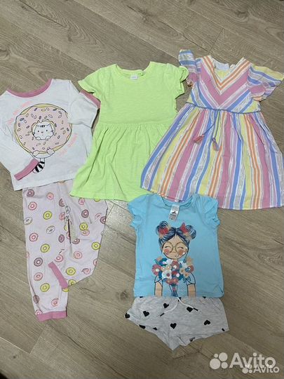 Одежда на девочку 98 размер пакетом