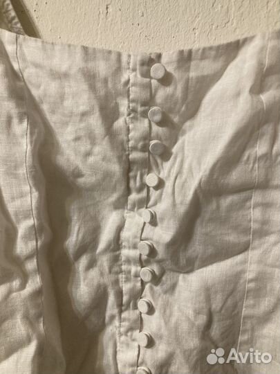 Белая блузка Uterque