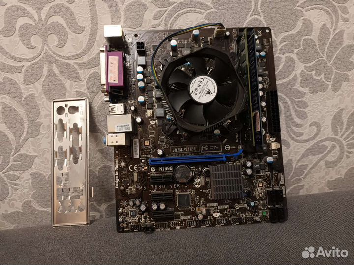 Комплект Msi h61m-p21(b3)