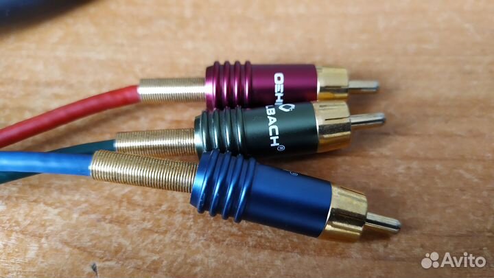 Oehlbach компонентный видео кабель