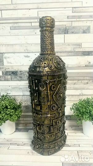 Бутылка стимпанк