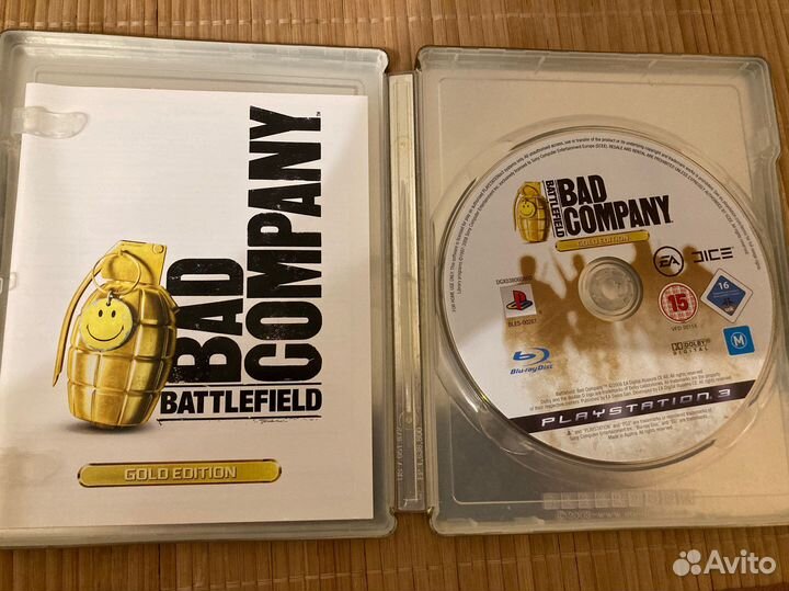 Battlefield Bad Company gold edition PS 3