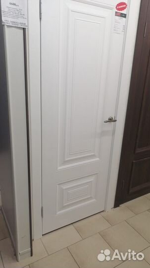 Двери межкомнатные белые. В наличии