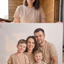 Портрет по фото. Картина на холсте, Сестрорецк