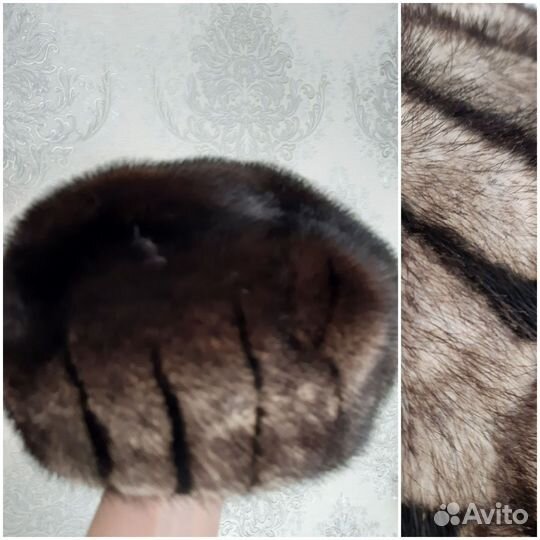 Шапка норковая женская