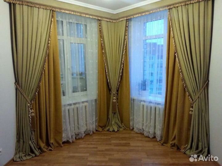 Работа швеи, пошив штор любой сложности,дизайн
