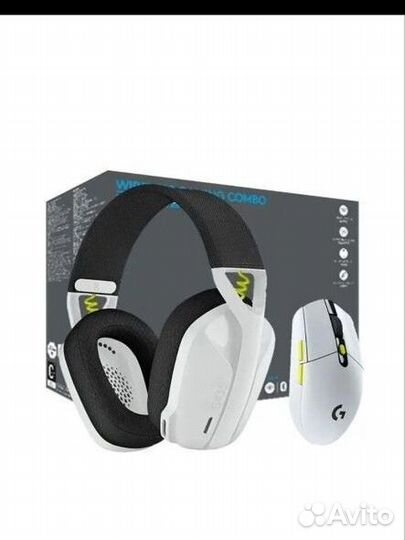 Игровой набор logitech, мышь G304 и наушники G435