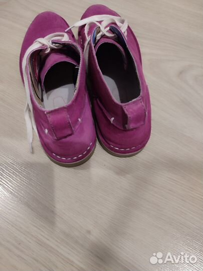 Ботинки женские натуральная замша