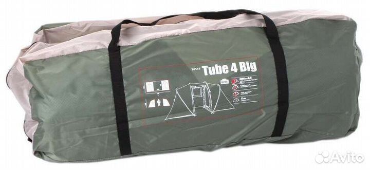Палатка кемпинговая четырехместная Btrace Tube 4