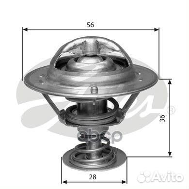 Термостат mitsubishi/toyota ASX/lancer/outlande