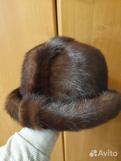 Женская норковая шляпка