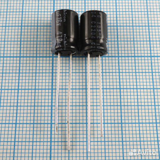 470uF 16v 16v470uF 8x12 HV - Электролитический кон