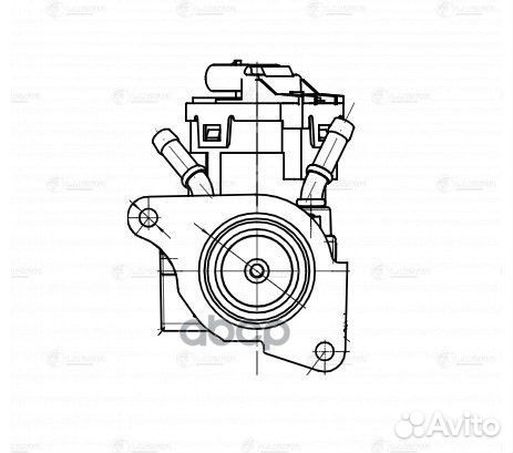 Клапан EGR (рециркуляции выхл. газов) lveg2601