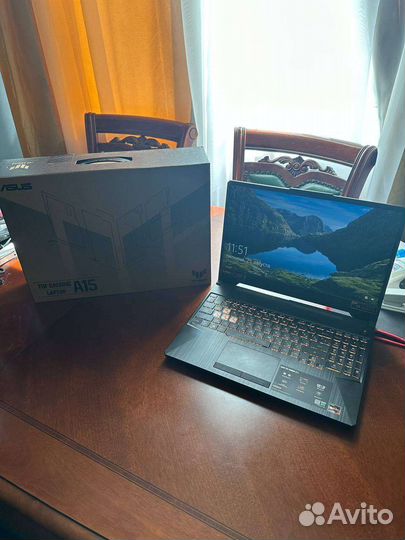 Игровой ноутбук asus TUF Gaming A15 FA506QR-HN035