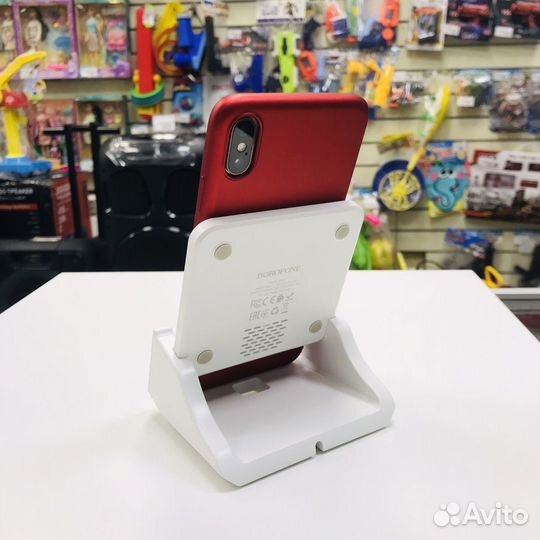 Беспроводная зарядка для телефонов,Qi BQ20,белый