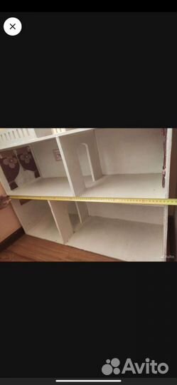 Детский самодельный домик для кукол