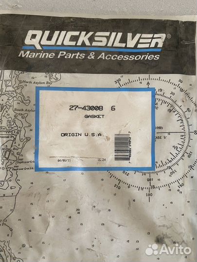 Прокладка меркури 70-115 2 такт