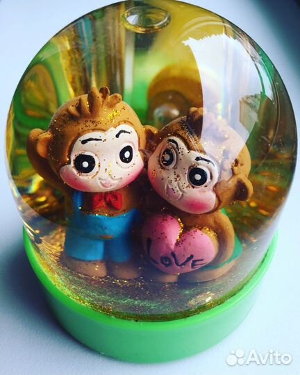 Подставка под 2 ручки обезьяны