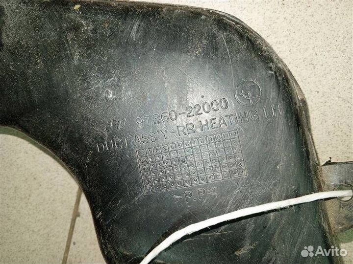 Воздуховод салона Hyundai Accent 2000-2012