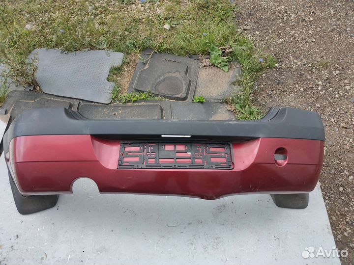 Бампер передний renault logan 1