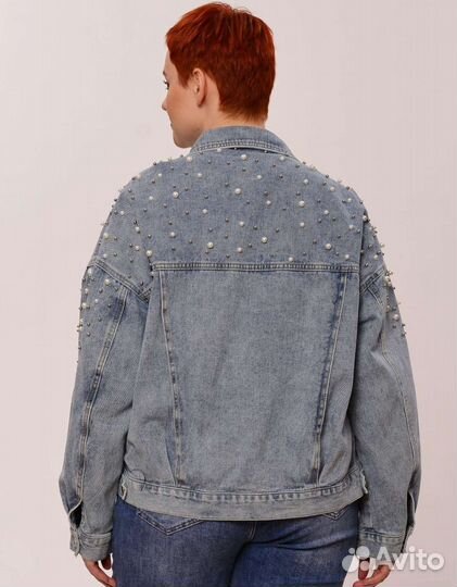 Куртка джинсовая 58