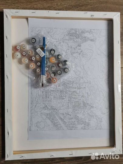 Картина по номерам новая