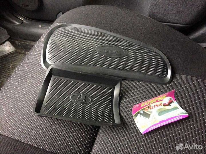 Комплект ковриков панели прибора Лада Калина