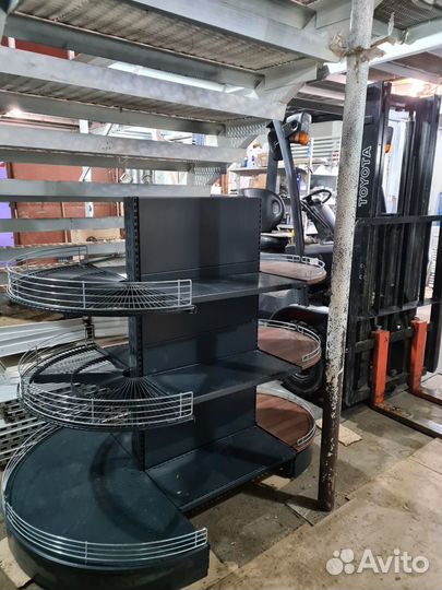 Стеллаж металлический серый 200 шт