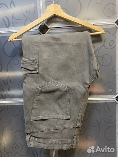 Штаны карго широкие