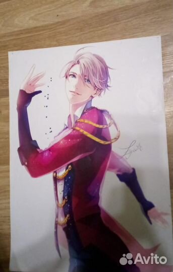 Плакаты постеры аниме