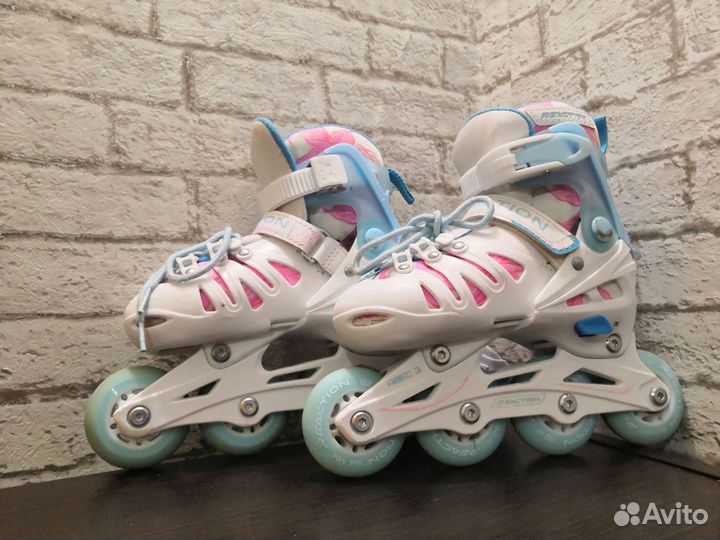 Роликовые коньки reaction размер 28-31