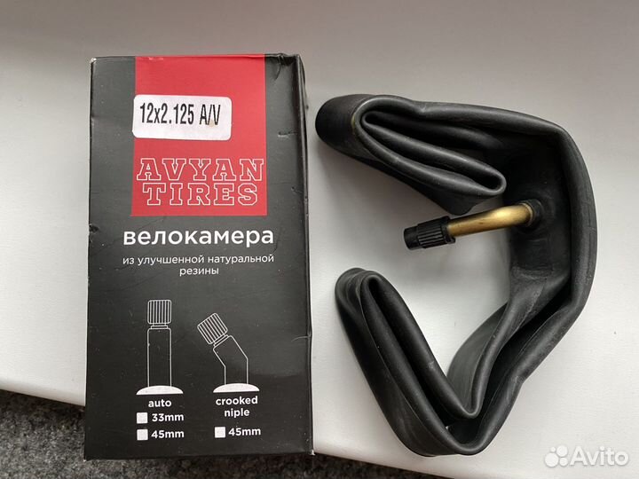 Камера для велосипеда на 12 14