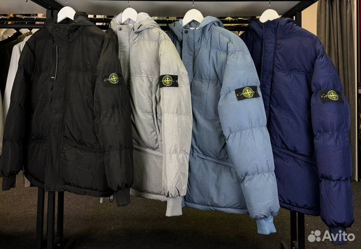 Stone island пуховик