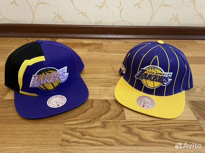 Бейсболки кепки Mitchell&Ness LA Lakers/LA Kings