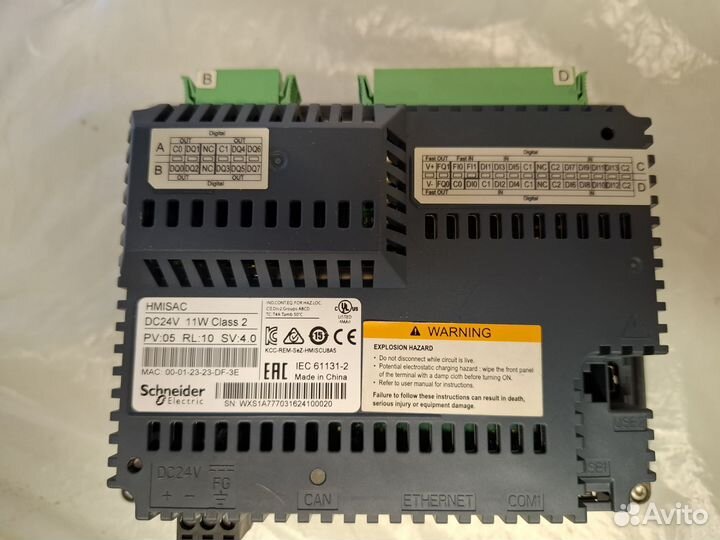 Панельный контроллер SE hmisac+hmis85