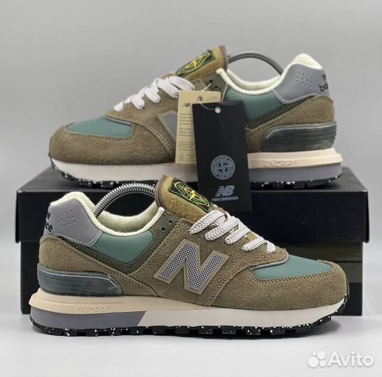 Кроссовки мужские New Balance 574 Stone Island