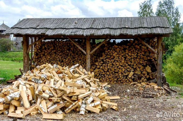Дрова наколотые