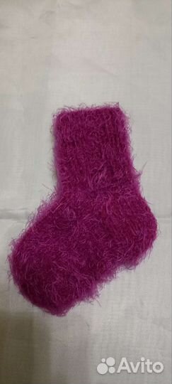 Носочки детские вязаные