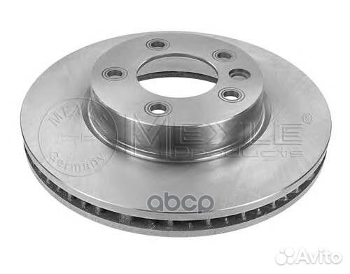 115 521 1102 диск тормозной передний правый 17