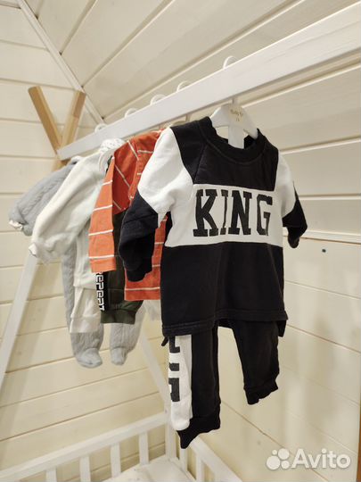 Большой пакет вещей на мальчика 74