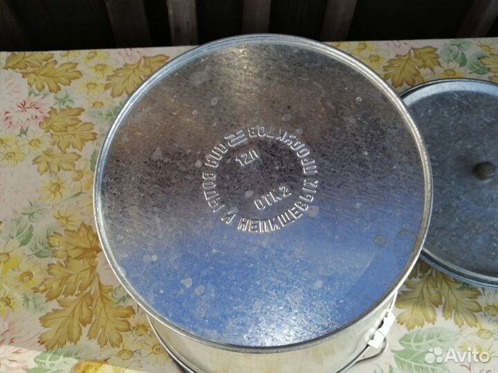 Ведра оцинкованные