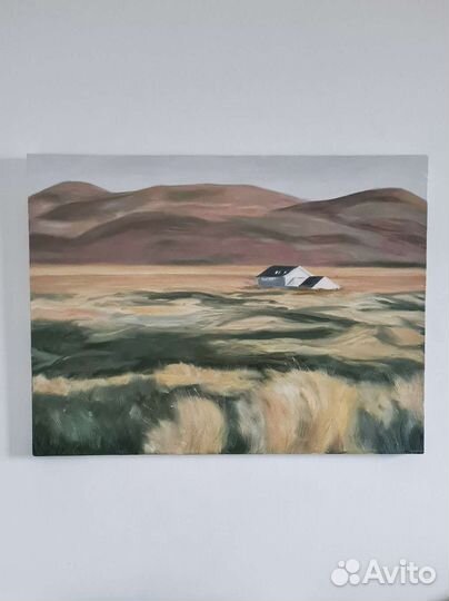 Картина масло холст 60 на 70 см