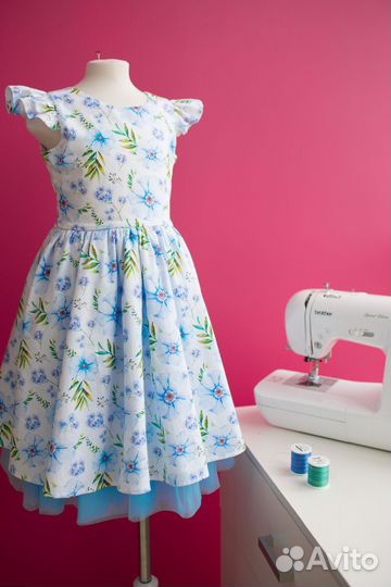 Пышное платье 122