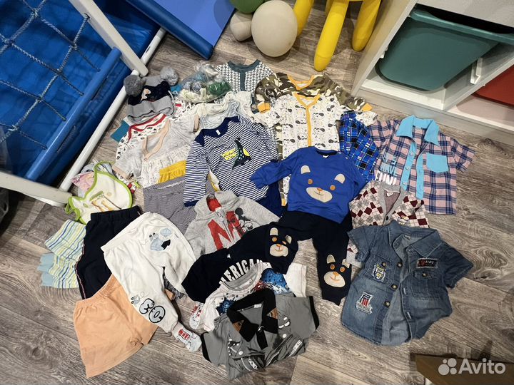 Пакет детских вещей+ пакет вещей в подарок